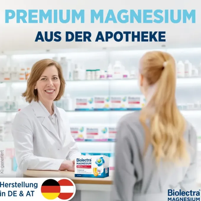 BIOLECTRA Magnesium 400 mg ultra Trinkgran.Orange 20 Stück