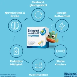 BIOLECTRA Magnesium 150 mg Zitrone Brausetabletten 20 Stück