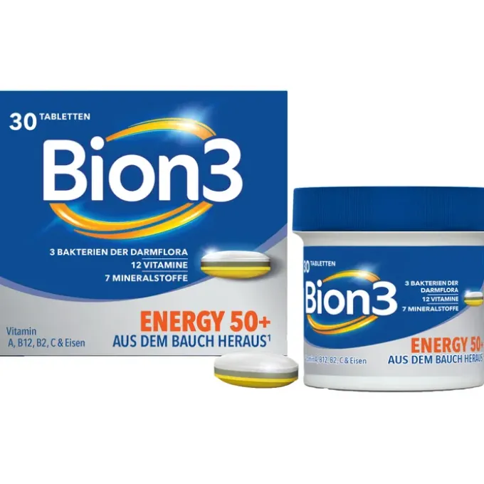 BION3 50+ Energy Tabletten 30 Stück