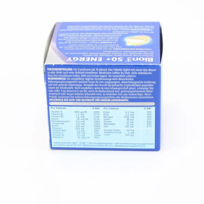 BION3 50+ Energy Tabletten 30 Stück