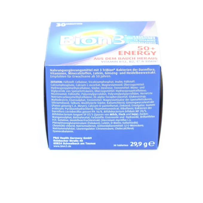 BION3 50+ Energy Tabletten 30 Stück