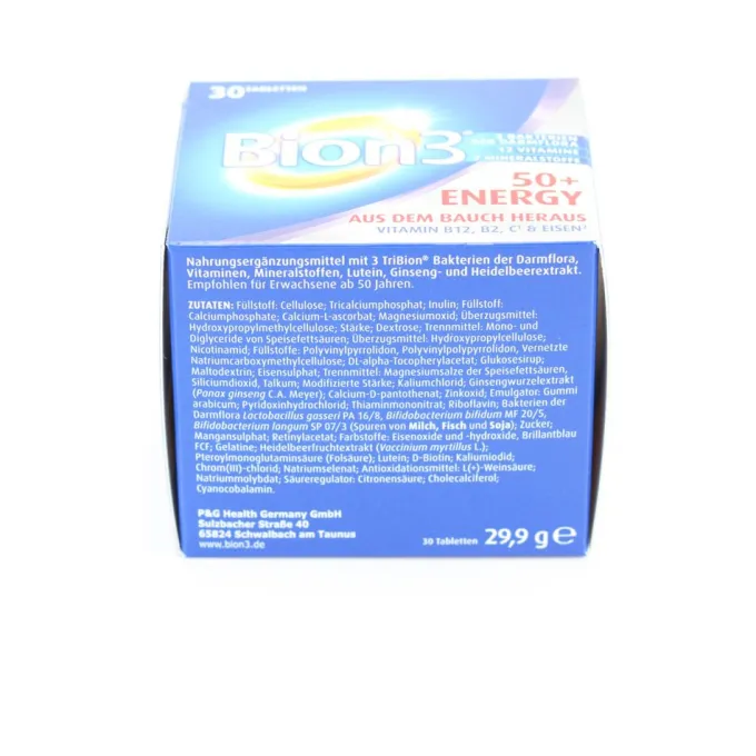 BION3 50+ Energy Tabletten 30 Stück