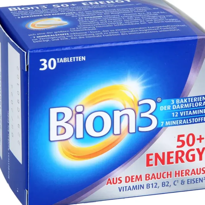 BION3 50+ Energy Tabletten 30 Stück