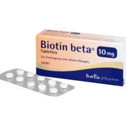 BIOTIN BETA 10 mg Tabletten 20 St