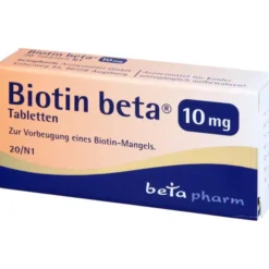 BIOTIN BETA 10 mg Tabletten 20 St
