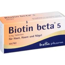 BIOTIN BETA 5 Tabletten 50 St