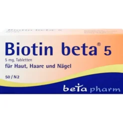 BIOTIN BETA 5 Tabletten 50 St