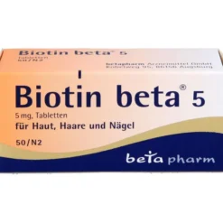 BIOTIN BETA 5 Tabletten 50 St