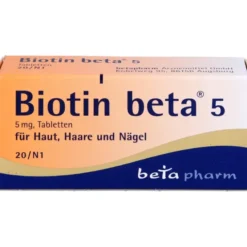 BIOTIN BETA 5 Tabletten 20 St