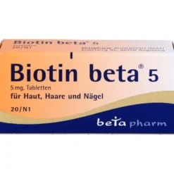 BIOTIN BETA 5 Tabletten 20 St