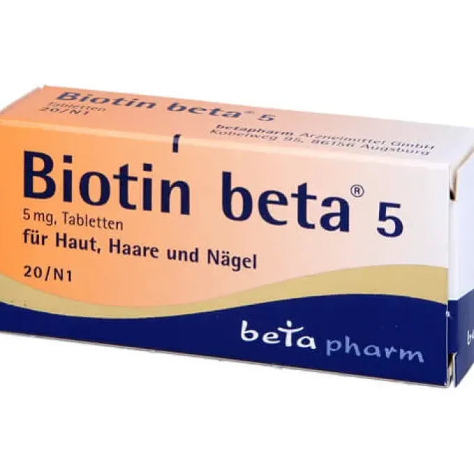 BIOTIN BETA 5 Tabletten 20 St