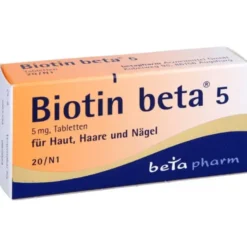 BIOTIN BETA 5 Tabletten 20 St