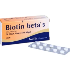 BIOTIN BETA 5 Tabletten 20 St