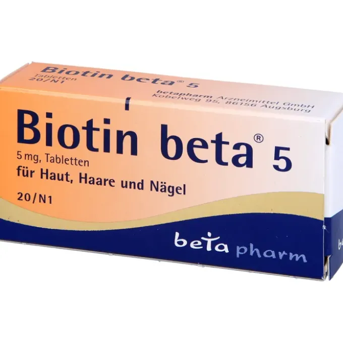 BIOTIN BETA 5 Tabletten 20 St