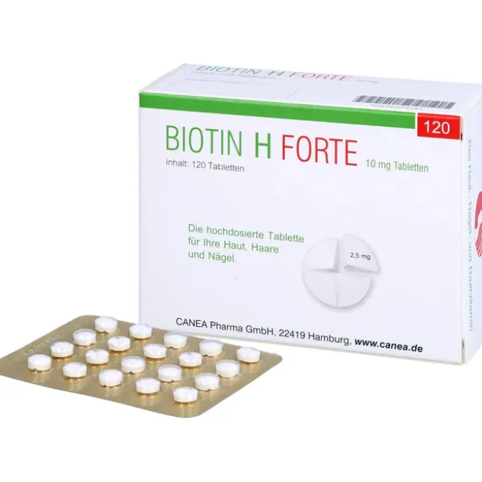 BIOTIN H forte 10 mg Tabletten 120 Stück