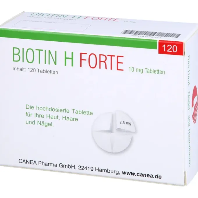 BIOTIN H forte 10 mg Tabletten 120 Stück