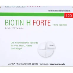 BIOTIN H forte 10 mg Tabletten 120 Stück