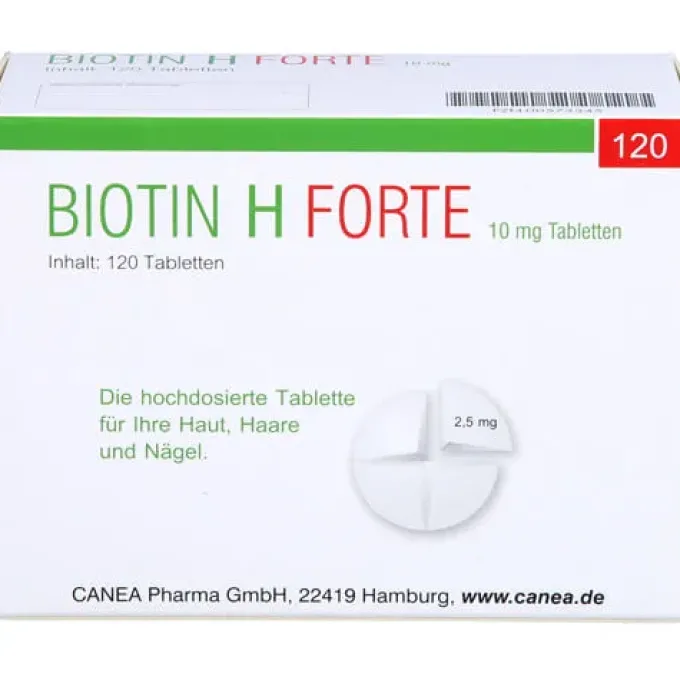 BIOTIN H forte 10 mg Tabletten 120 Stück