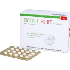 BIOTIN H forte 10 mg Tabletten 120 Stück