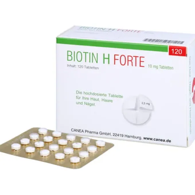 BIOTIN H forte 10 mg Tabletten 120 Stück