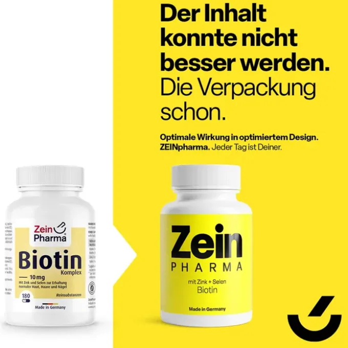 BIOTIN KOMPLEX 10 mg+Zink+Selen hochdosiert Kaps. 180 Stück