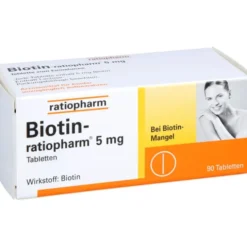 BIOTIN-RATIOPHARM 5 mg Tabletten 90 St