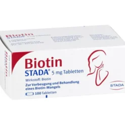 BIOTIN STADA 5 mg Tabletten 100 St
