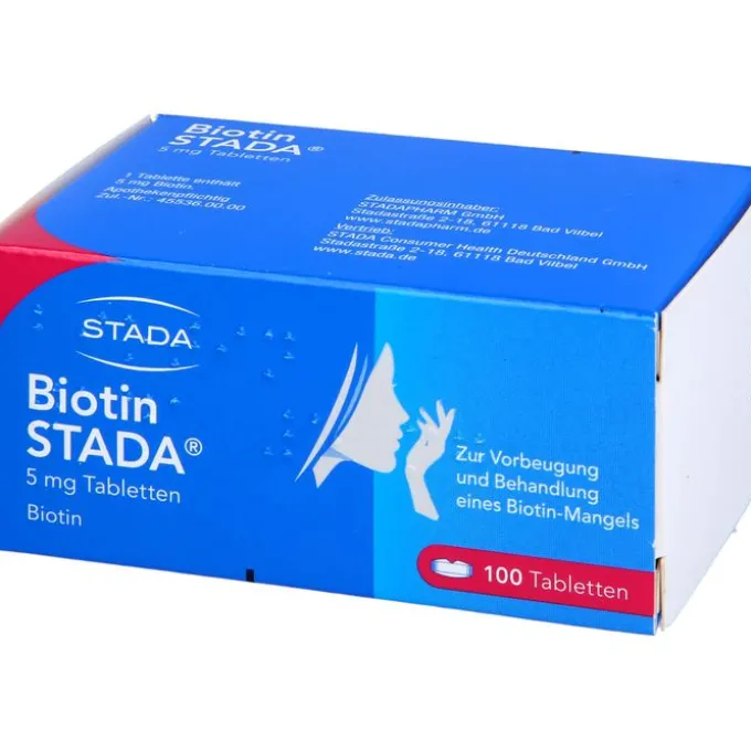 BIOTIN STADA 5 mg Tabletten 100 St