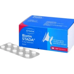 BIOTIN STADA 5 mg Tabletten 100 St