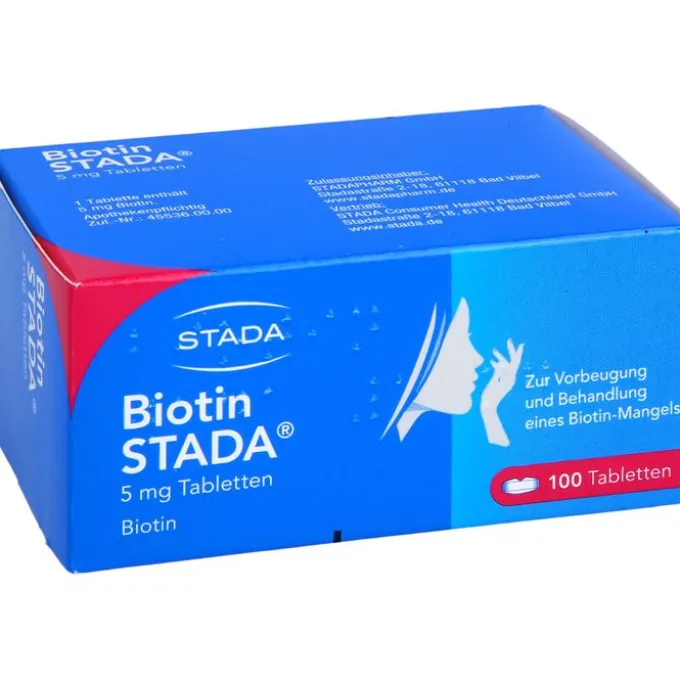 BIOTIN STADA 5 mg Tabletten 100 St