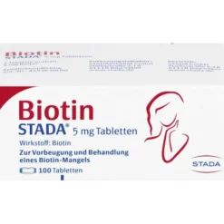 BIOTIN STADA 5 mg Tabletten 100 St