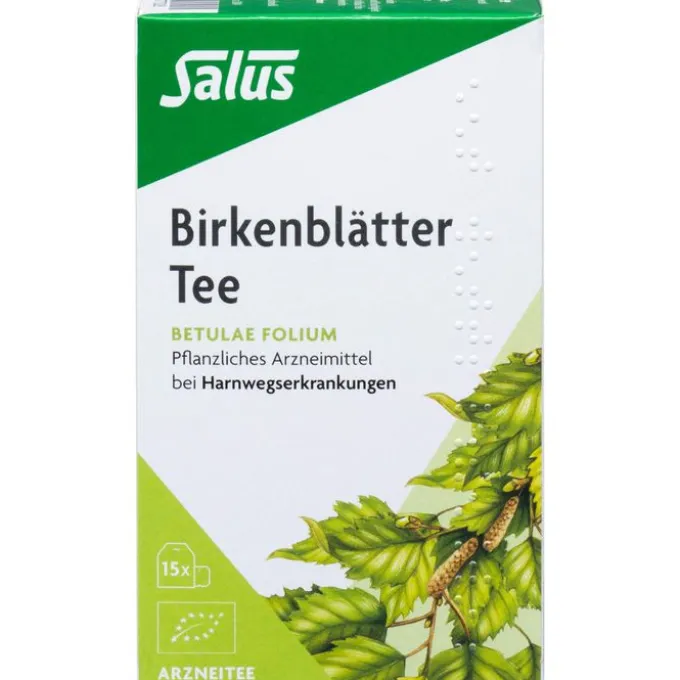 BIRKENBLÄTTER Arzneitee Betulae folium Bio Salus 15 Stück