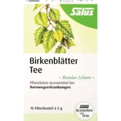 BIRKENBLÄTTER Arzneitee Betulae folium Bio Salus 15 Stück
