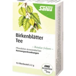 BIRKENBLÄTTER Arzneitee Betulae folium Bio Salus 15 Stück