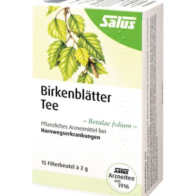 BIRKENBLÄTTER Arzneitee Betulae folium Bio Salus 15 Stück