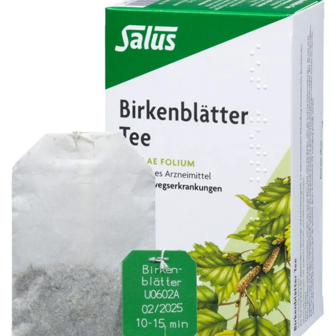 BIRKENBLÄTTER Arzneitee Betulae folium Bio Salus 15 Stück