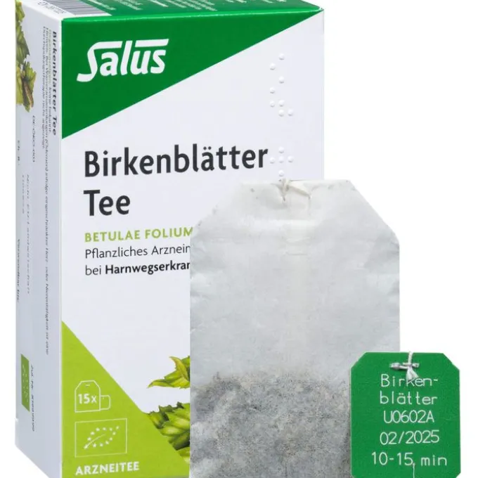 BIRKENBLÄTTER Arzneitee Betulae folium Bio Salus 15 Stück