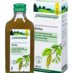 BIRKENSAFT Schoenenberger Heilpflanzensäfte 200 ml
