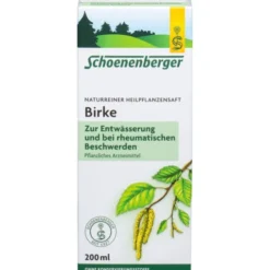 BIRKENSAFT Schoenenberger Heilpflanzensäfte 200 ml