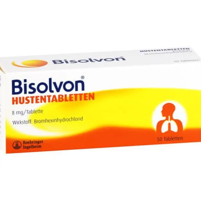 BISOLVON Hustentabletten 8 mg 50 St