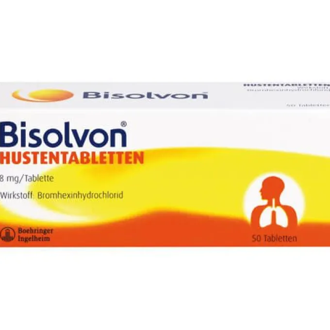 BISOLVON Hustentabletten 8 mg 50 St