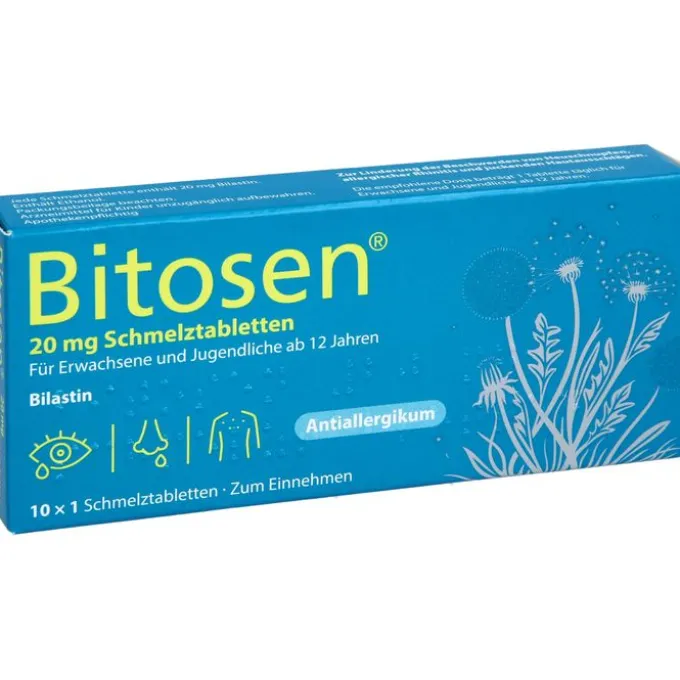 BITOSEN 20 mg Schmelztabletten 10 St