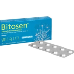 BITOSEN 20 mg Schmelztabletten 10 St