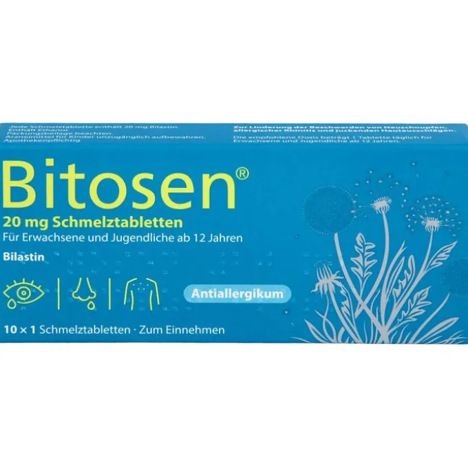 BITOSEN 20 mg Schmelztabletten 10 St