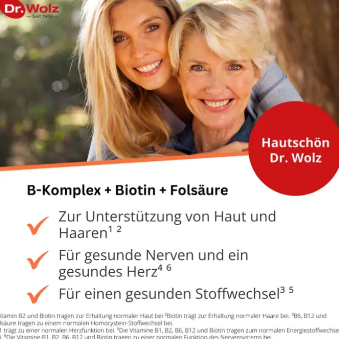 B-KOMPLEX+Biotin+Folsäure Tabletten 300 Stück
