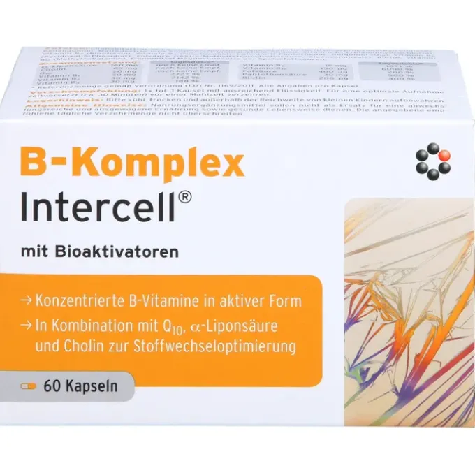 B-KOMPLEX-Intercell Kapseln 60 Stück
