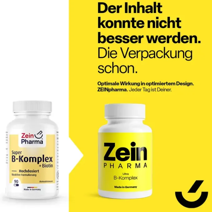 B-KOMPLEX Ultra Kapseln ZeinPharma 90 Stück à 0,47 g