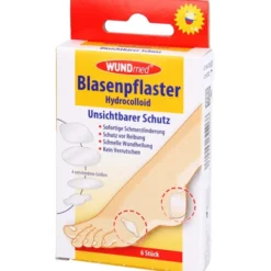 BLASENPFLASTER hydrocolloid 4 Größen transparent 6 St