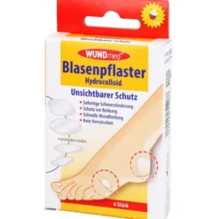 BLASENPFLASTER hydrocolloid 4 Größen transparent 6 St