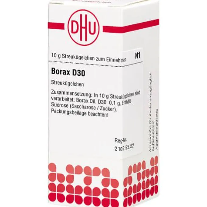 BORAX D 30 Globuli 10 g